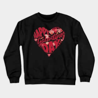 Happy Galentines Day Crewneck Sweatshirt